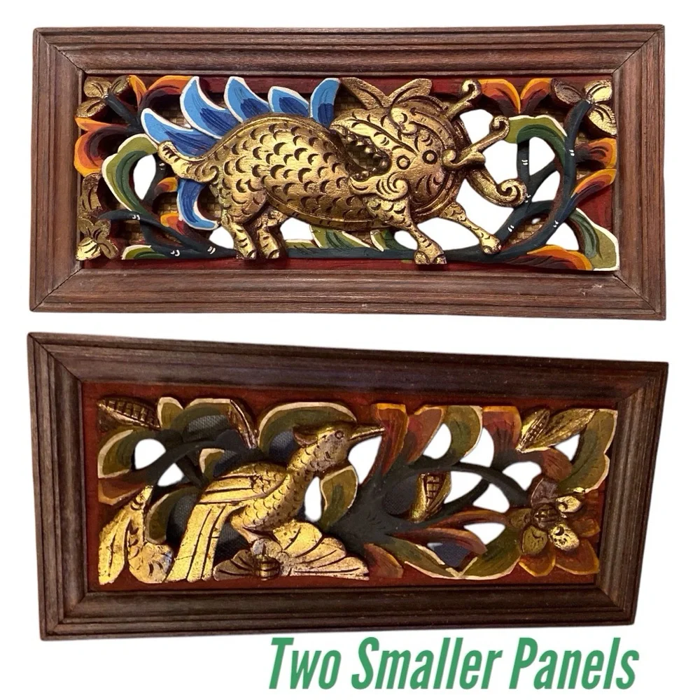 VTG Thailand - Hand-Crafted Wood Panels 1980’s